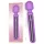 Engily Ross Aura - vibratore massaggiante ricaricabile digitale - viola