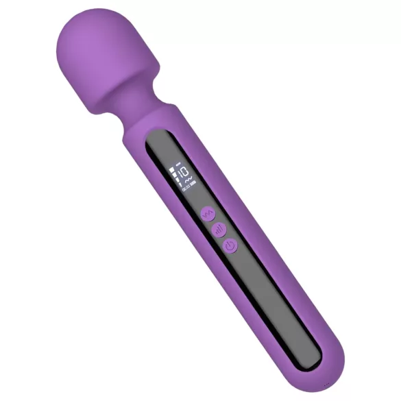 Engily Ross Aura - vibratore massaggiante ricaricabile digitale - viola