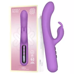   Engily Ross Swell - vibratore clitorideo ricaricabile digitale - silicone viola