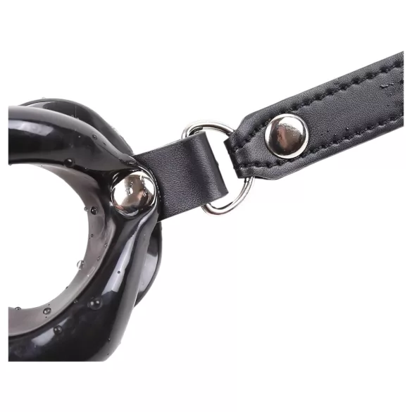 Latetobed - bavaglino bocca in silicone - nero