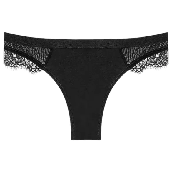 Adalet Flora Normal - slip mestruale assorbente - nero