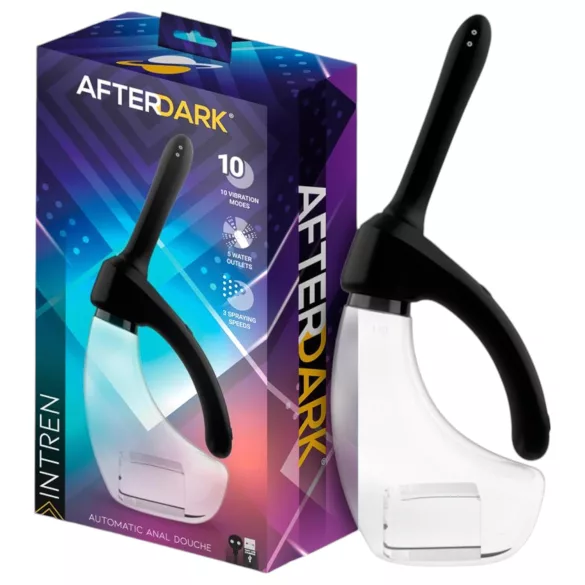 Afterdark - doccia anale automatica vibrante - trasparente
