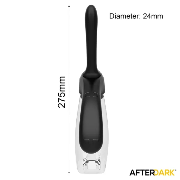Afterdark - doccia anale automatica vibrante - trasparente