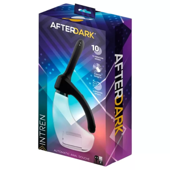 Afterdark - doccia anale automatica vibrante - trasparente