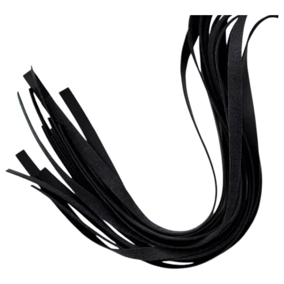 Latetobed - frusta erotica - pelle nera - 45 cm