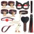 INTOYOU - kit BDSM avanzato - 8 pezzi - nero