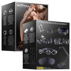 INTOYOU - kit BDSM per principianti - 7 pezzi - nero