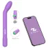 Adalet Gently - vibratore punto G e prostata - silicone viola