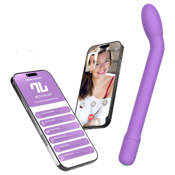 Adalet Gently - vibratore punto G e prostata - silicone viola