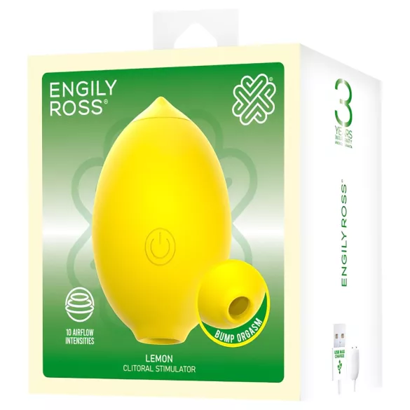 Engily Ross Lemon - stimolatore clitorideo ondulato al limone (giallo)