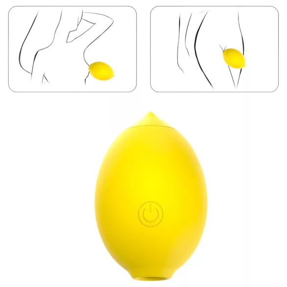 Engily Ross Lemon - stimolatore clitorideo ondulato al limone (giallo)