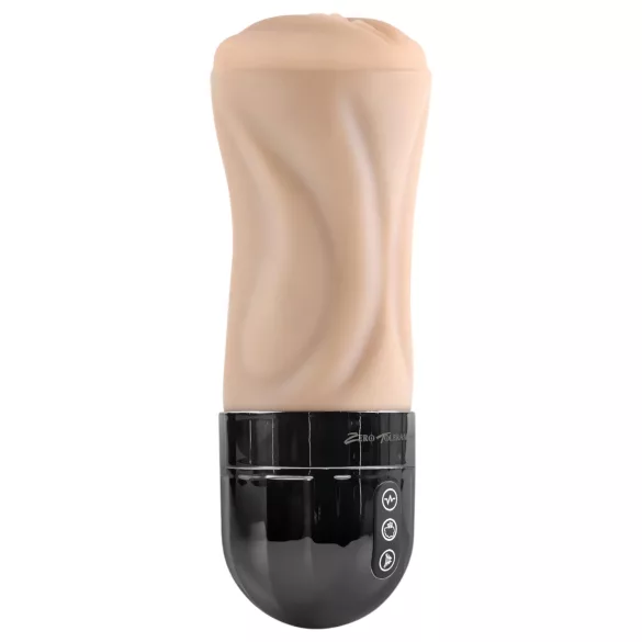 Zero Tolerance - masturbatore bocca succhiante vibrante - silicone naturale