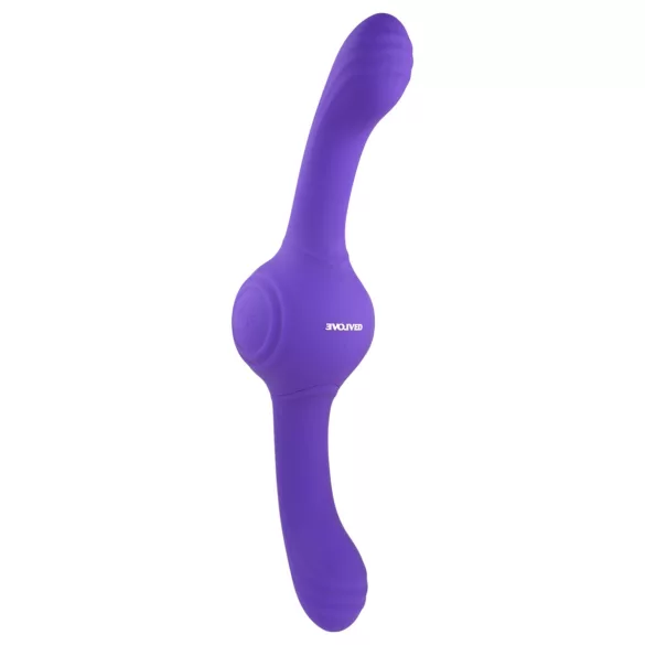 Evolved - vibratore doppio ricaricabile con movimento oscillante