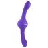 Evolved - vibratore doppio ricaricabile con movimento oscillante