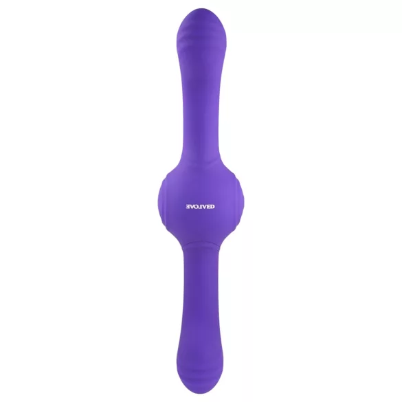 Evolved - vibratore doppio ricaricabile con movimento oscillante