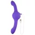 Evolved - vibratore doppio ricaricabile con movimento oscillante