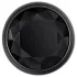Evolved Black Gem - set plug anale metallico - pietra nera - argento
