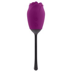   Playboy - vibratore clitorideo lingua ricaricabile impermeabile silicone viola