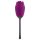 Playboy - vibratore clitorideo lingua ricaricabile impermeabile silicone viola