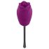 Playboy - vibratore clitorideo lingua ricaricabile impermeabile silicone viola