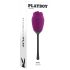 Playboy - vibratore clitorideo lingua ricaricabile impermeabile silicone viola