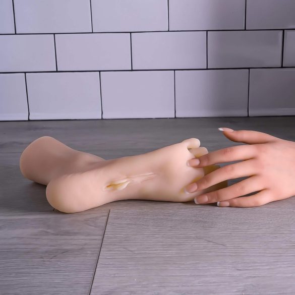 Zero Tolerance - masturbatore vaginale piede - realistico silicone color carne