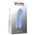 Evolved - vibratore da dito testurizzato (blu)