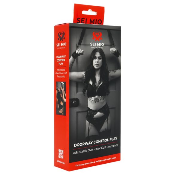 Sei Mio - set bondage per porta - nero