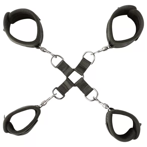 Sei Mio - manette per polsi e caviglie (nere)
