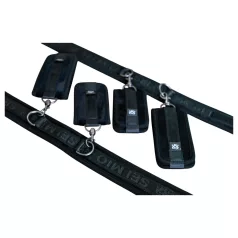 Sei Mio - set manette per cosce polsi caviglie - nero