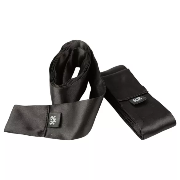 Sei Mio - manette da letto in raso - nero