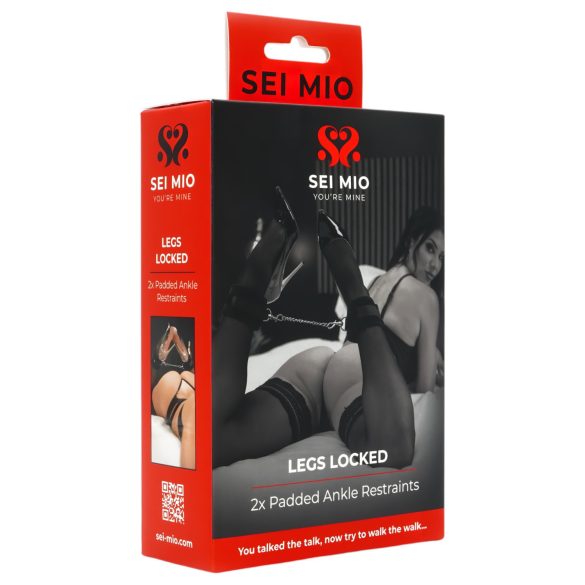 Sei Mio - manette per caviglie - nero