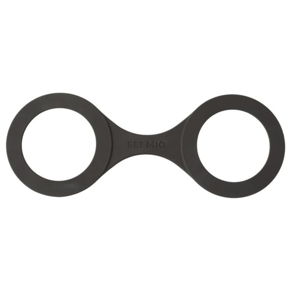 Sei Mio - manette in silicone - L - nero