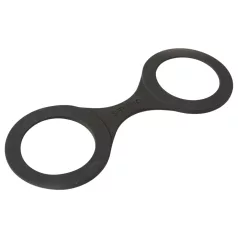 Sei Mio - polsini in silicone - misura M - nero