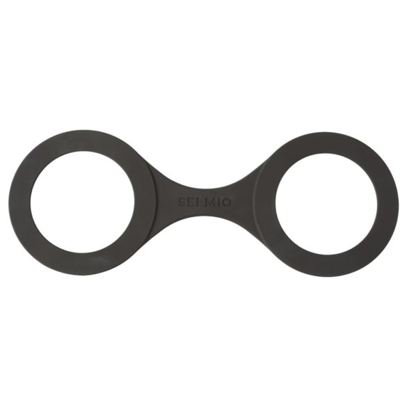 Sei Mio - polsini in silicone - misura M - nero