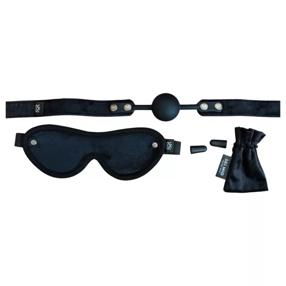 Sei Mio - kit BDSM avanzato - nero