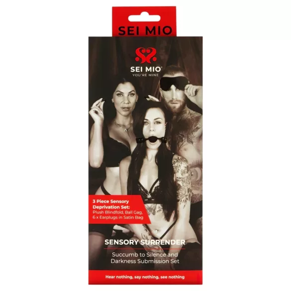 Sei Mio - kit BDSM avanzato - nero