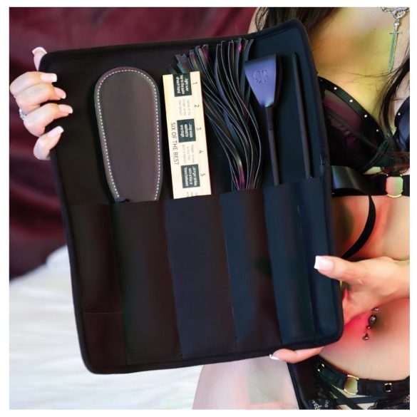 Sei Mio - set accessori bondage - 5 pezzi - nero