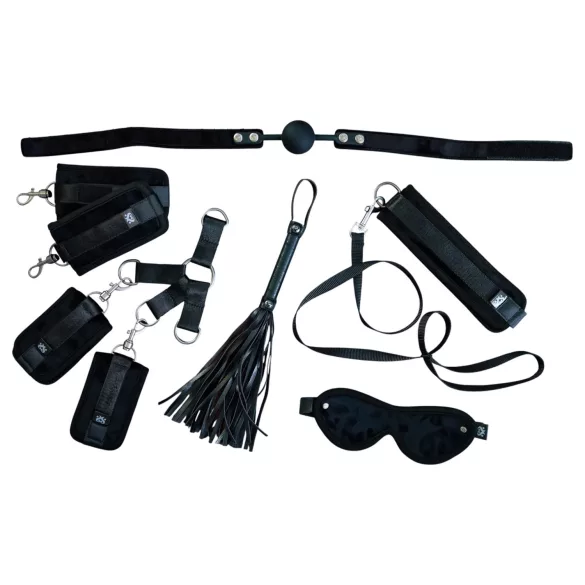 Sei Mio - set bondage 6 pezzi - nero