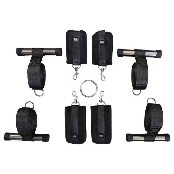 Sei Mio - croce bondage da porta - nero