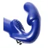 Strap U Revolver II - vibratore indossabile con vibrazione - silicone blu