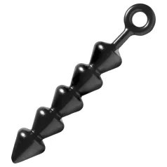 XR Brands - Spades - dildo anale perlato (nero)