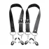 XR Brands - pinza per labbra vaginali - regolabile - nero