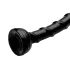 Hosed Swirl Thin Anal Snake 18 - dildo anale sottile - nero