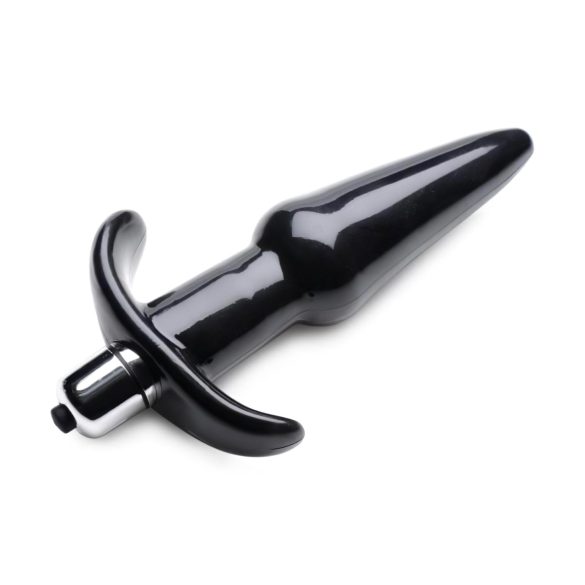 Frisky Smooth - vibratore anale - silicone nero