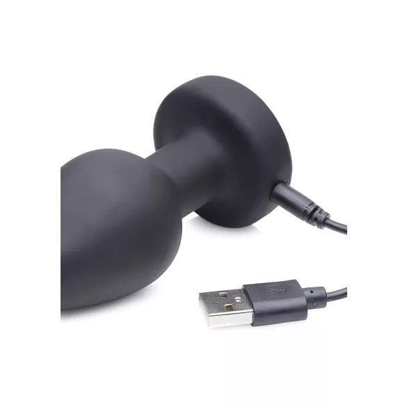 XR Brands - Zeus - vibratore anale E-Stim radiocomandato (nero)