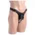 Strict - cintura di castità uomo con plug anale - nero