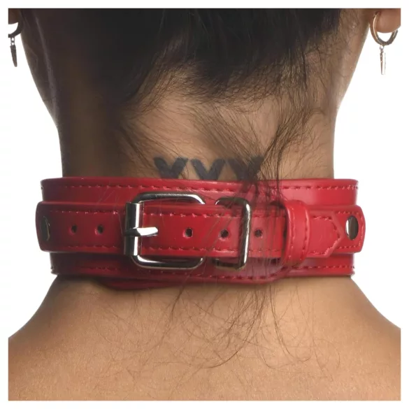 Strict - imbracatura corpo a collare (rosso)