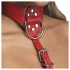 Strict - imbracatura corpo a collare (rosso) - M/L