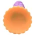Creature Cocks Mystique - dildo unicorno 21cm - viola giallo